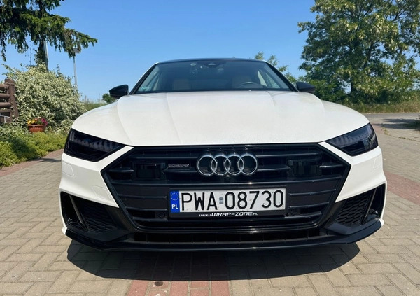 Audi A7 cena 190000 przebieg: 45000, rok produkcji 2019 z Wągrowiec małe 211